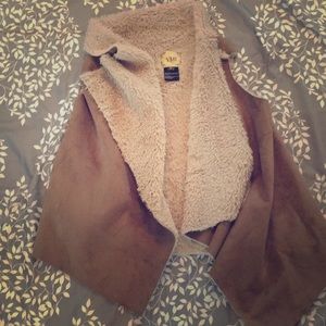 Tan Fur vest